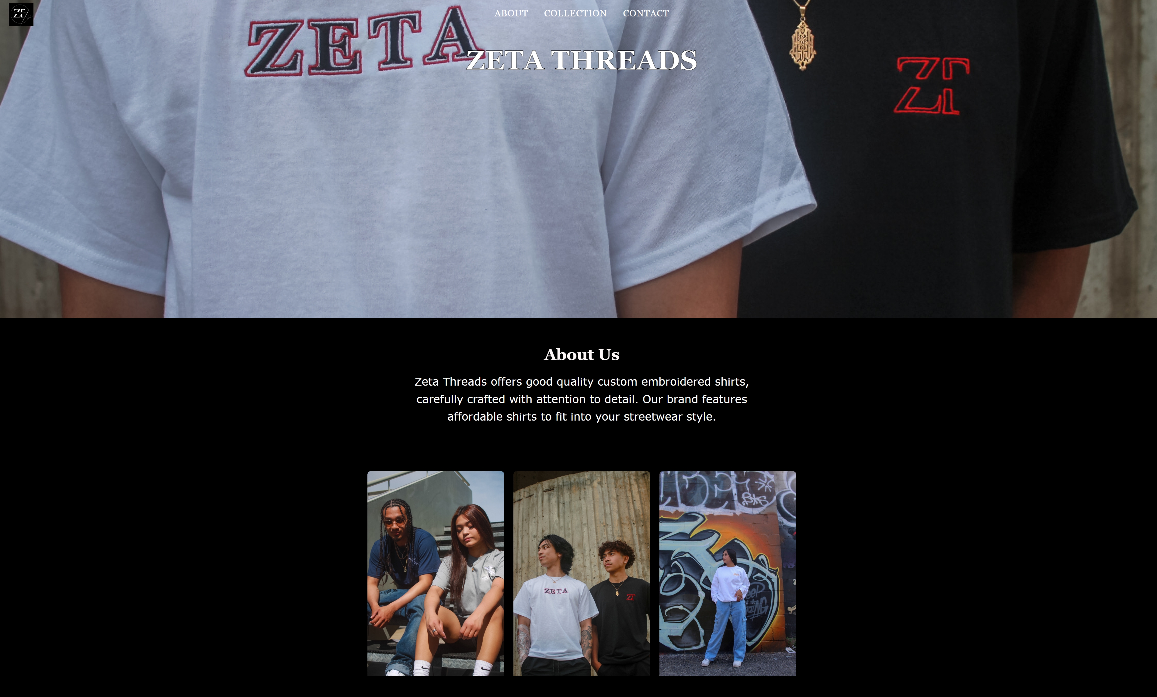 Zeta Threads Website